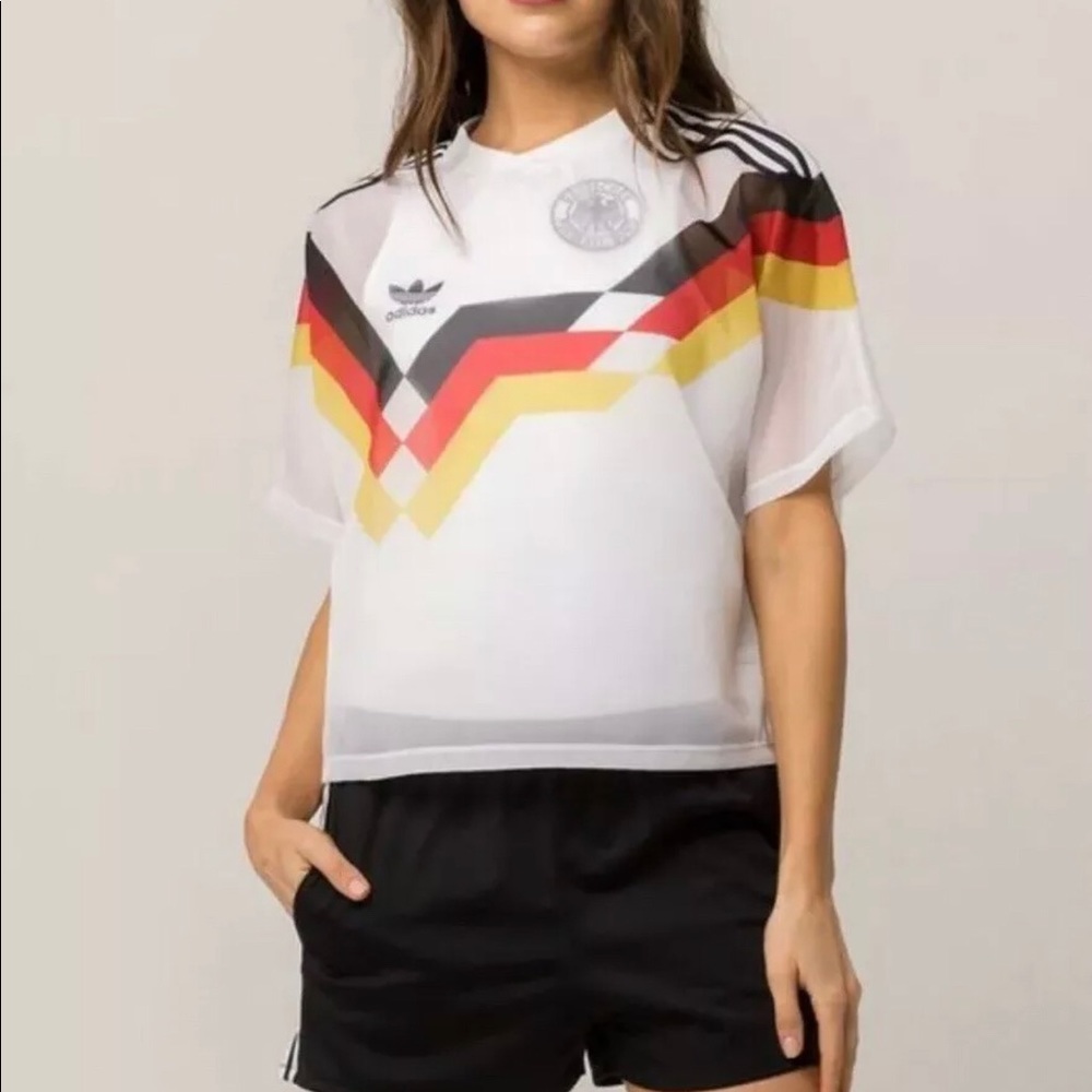 Adidas Originals Germany Women's Layer Tee Jersey